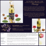 Descriptive image of the firming body oil