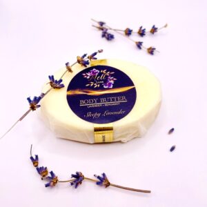 Sleepy Lavender Body Butter Bar with Bergamot and Vitamin E