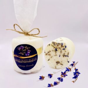 Calming Lavender Body Scrub with Sweet Almond Oil