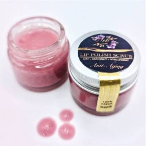 Anti-Ageing Lip Polish with Hyaluronic, Oats and Coconut