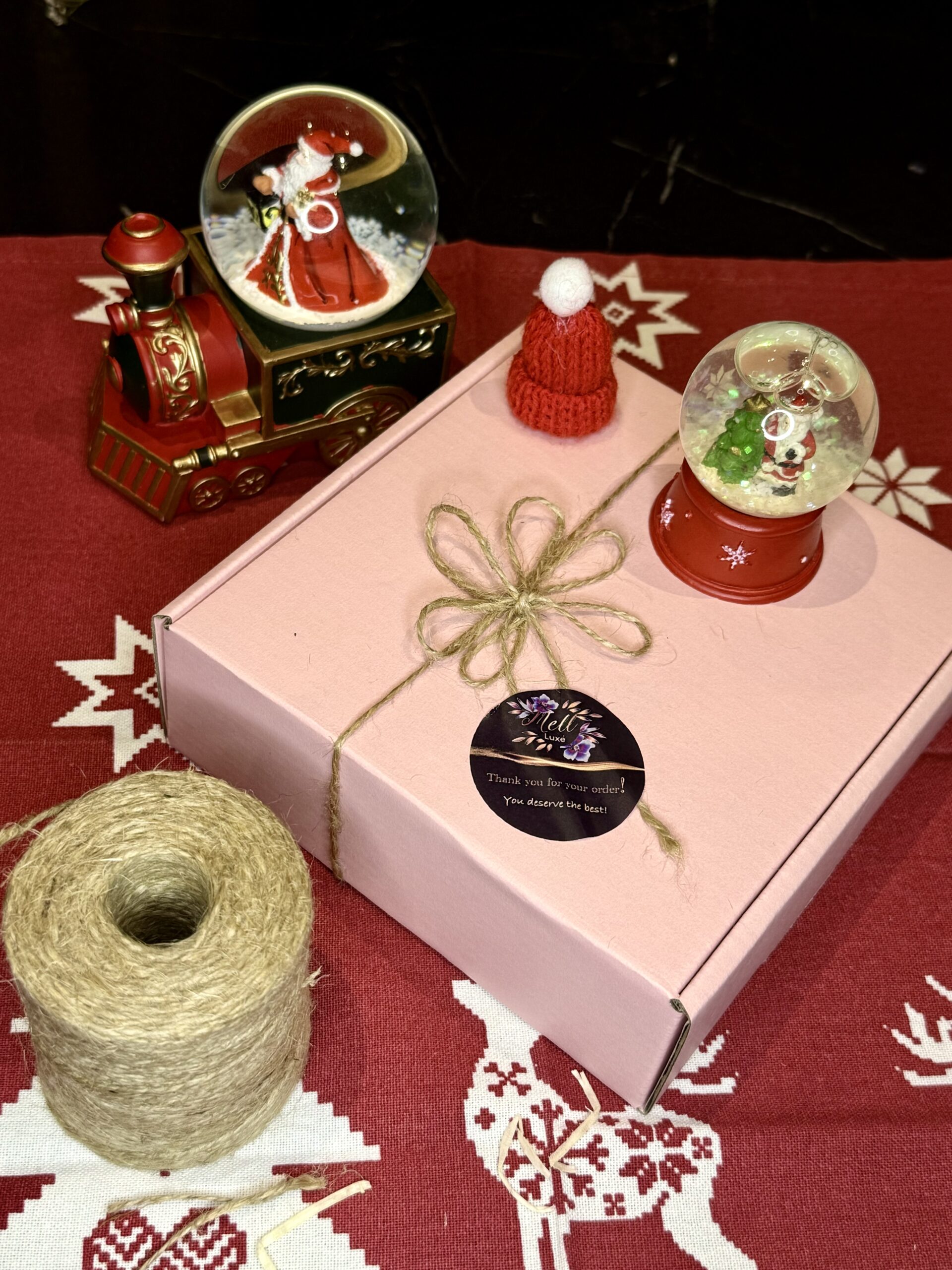 christmas decor gift box